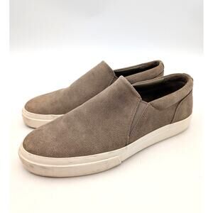 Vince Fletcher Suede Slip-On Sneakers Shoes Men's Flint Size US8M EU41